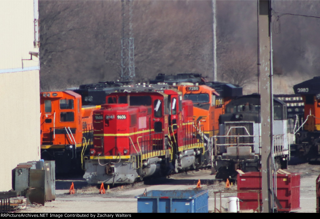 BN 54 BNSF 7280